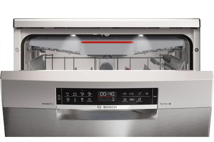 Máy rửa bát độc lập Bosch Serie 6 Sấy Zeolith SMS6ZCI85M